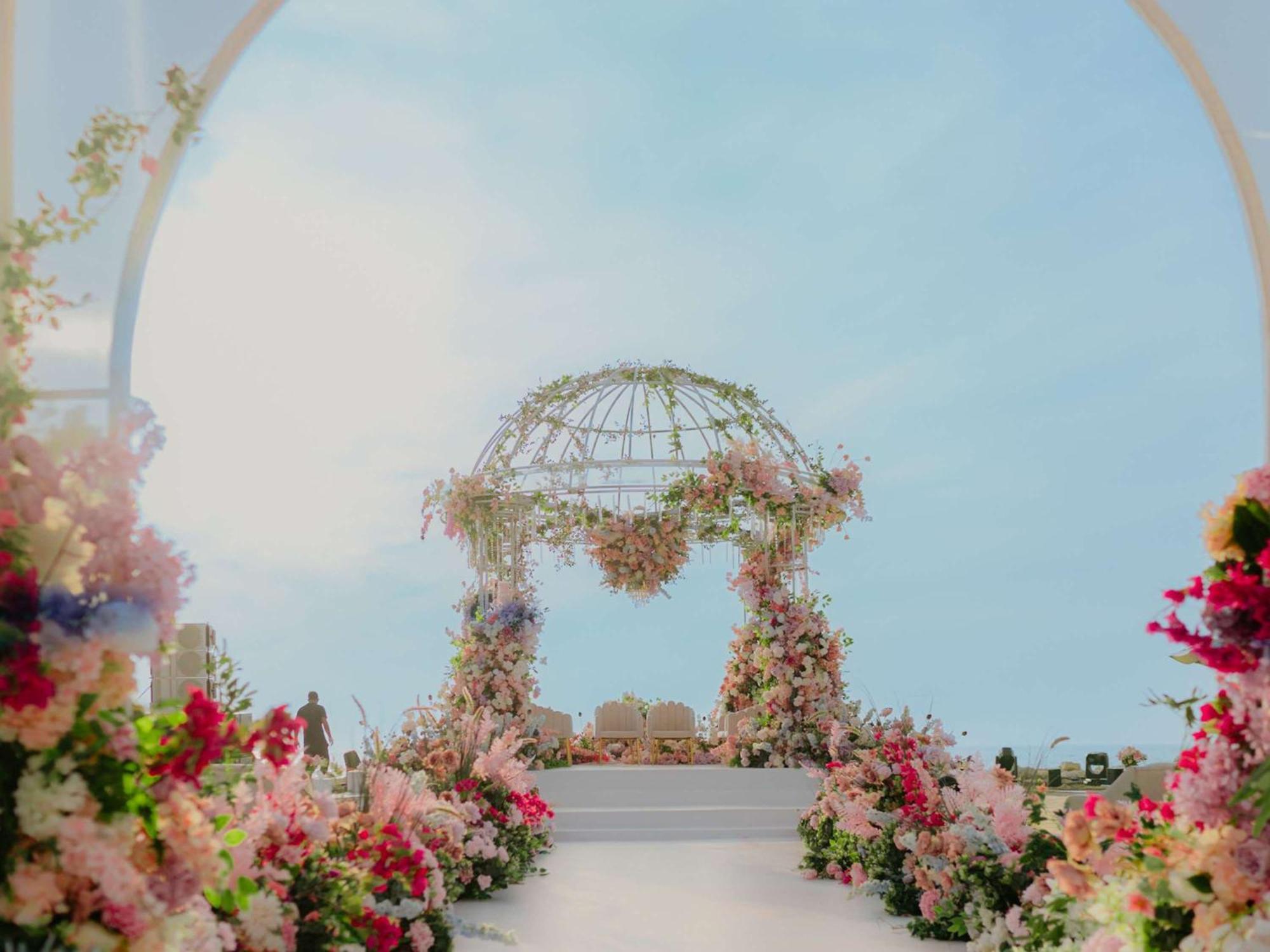 Sofitel Bahrain Zallaq Thalassa Sea & Spa Al Manamah Esterno foto The stage of the 2019 ceremony